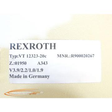 Rexroth VT 12323-20c Bedienpanel BF-1 MNR R900020267