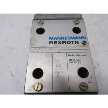 Mannesmann Rexroth 5-4WMRA 10 D32 Lever Operated Directional Spool Valve