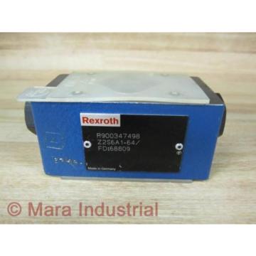 Rexroth Bosch R900347498 Valve Z2S6A1-64/FD:68809 - New No Box