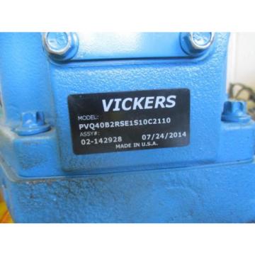 NEW VICKERS HYDRAULIC PVQ40B2RSE1S10C2110 Pump