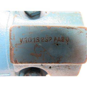 Vickers V101S2S27A20 Single Vane Hydraulic 1&#034; Inlet 1/2&#034; Outlet Pump