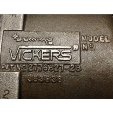 Vickers Hydraulic PVB10 RS300 M11_PVB10 RS30G M11_PVB10 RS30Q M11 Pump
