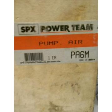 SPX PA6M FOOT OPERATED  Pump