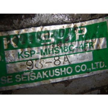 KUSE Seisakusho KSPMHS 18C4FR_KSPMHS18C4FR Trocho Motor  Pump