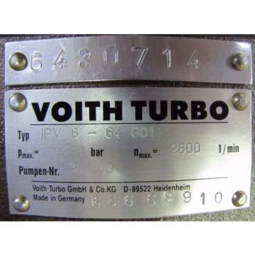 VOITH TURBO IPV 6  64 601 IPN /5  /64 DUAL DOUBLE INTERNAL GEAR NEW Pump