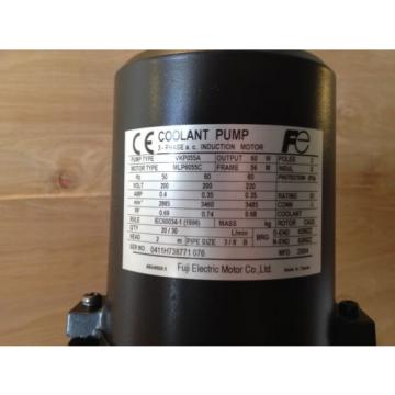 Fuji Electric Coolant VKP055A Pump