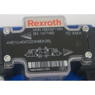 NEW REXROTH 4WE10J40/CG24N9DK25L CONTROL VALVE R900977484