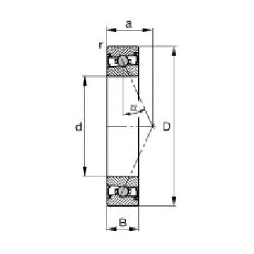 Spindle bearings - HCS71915-E-T-P4S