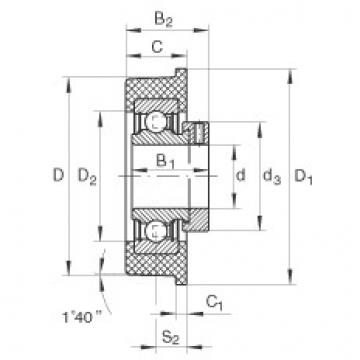 Radial insert ball bearings - CRB30/83-XL