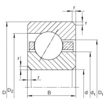 Thin section bearings - CSED050