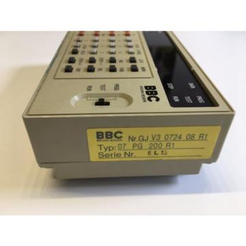ABB / Brown Boveri (BBC) 07 PG 200 Programming Keypad / programmer