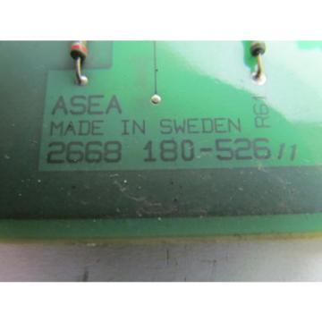 ABB ASEA 2668 180-526/1 Servo Control Board YYT 102E YT212001-AM/6