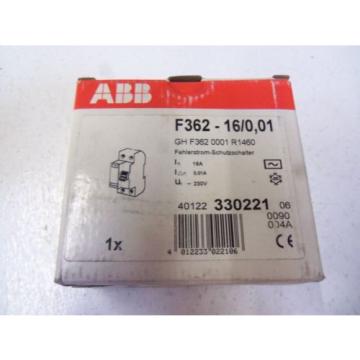 ABB F362-16/0,01 *NEW IN BOX*