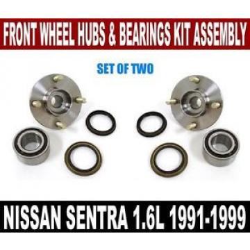 Front Wheel Hubs, Bearings &amp; Seals Kit Assy 11310 514002 SET OF TWO