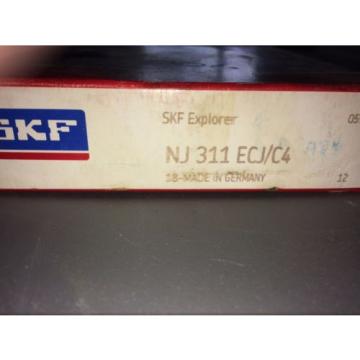 SKF NJ 311 ECJ/C4 Cylindrical Roller Bearing
