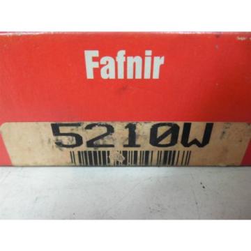 NEW Fafnir 5210W Angular Contact Ball Bearing