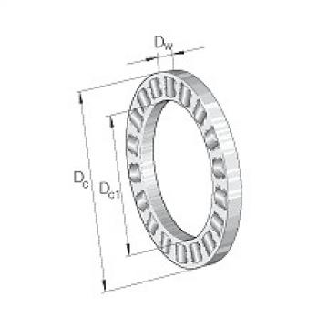 K87410TN INA Cylindrical Roller Bearing with Cage (assembly)