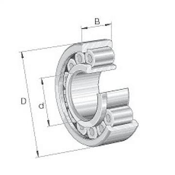SL192318-TB-XL INA Cylindrical roller bearings SL1923, semi-locating bearing, fu