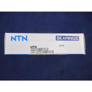 NTN Bearings 22216BD1C3 Spherical Roller Bearing LH-22216BD1C3