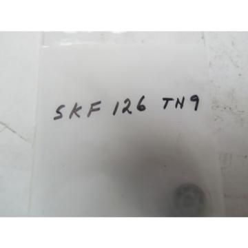 SKF ball bearings France 126 TN9 Self-Aligning Ball bearing 6mm ID 19mm OD 6mm width Lot of 3