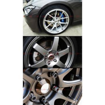 20 Pcs M14 X 1.5 Black Wheel Lug Nut Bolt With Security Cap +Key+Socket For Audi