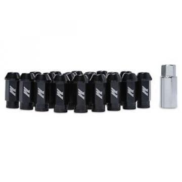 MISHIMOTO Aluminum Locking Lug Nuts 12x1.25 Black 20pcs
