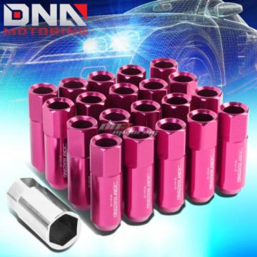 20 PCS PINK M12X1.5 EXTENDED WHEEL LUG NUTS KEY FOR DTS STS DEVILLE CTS