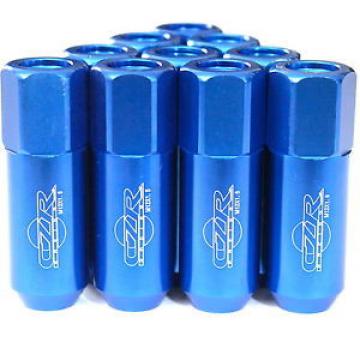 20PC CZRracing BLUE EXTENDED SLIM TUNER LUG NUTS LUGS WHEELS/RIMS (FITS:HONDA)
