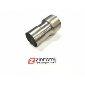 Stainless steel Adapter Exhaust 3 1/2in auf 3in 3,5&#034; 3&#034; widened Sleeve