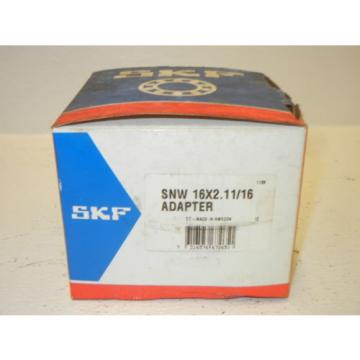 SKF SNW 16X2.11/16 NEW BEARING ADAPTER SLEEVE SNW16X21116