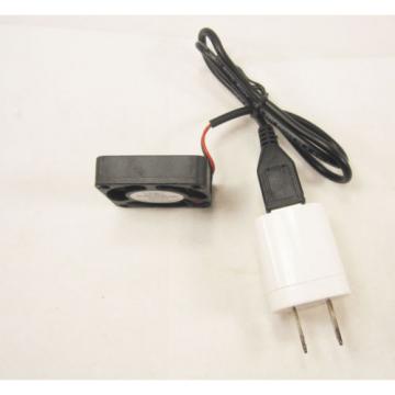 40mm 10mm Case USB Fan and 110V 115V 120V AC USB Adapter 5CFM Sleeve 1441*