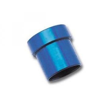 Russell 660690 Fitting Adapter Tube Sleeve -16 AN Aluminum Blue Each