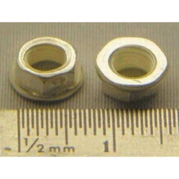 50 MS21043-3 Silver Plated Self Lock 10-32 x 1/4&#034; Nuts