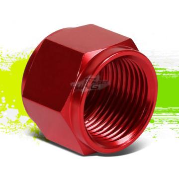 RED 16-AN 1&#034; TUBE SLEEVE NUT FITTING ADAPTER FOR ALUMINUM/STEEL TUBING LINE