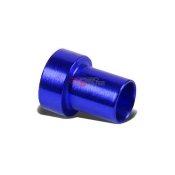 BLUE 3-AN AN3 TUBE SLEEVE FLARE FITTING ADAPTER FOR ALUMINUM/STEEL HARD LINE