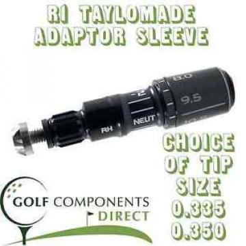 2013 R1 TaylorMade Adaptor/Sleeve + Ferrule .335 or .350 Tip for Drivers Woods