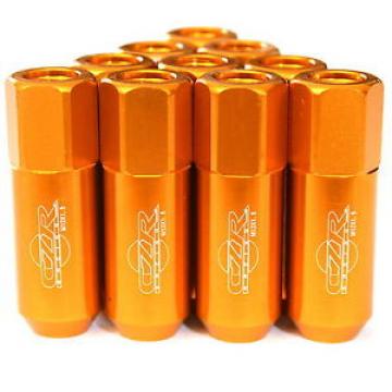 16PC CZRracing GOLD EXTENDED SLIM TUNER LUG NUTS LUGS WHEELS/RIMS (FITS:ACURA)