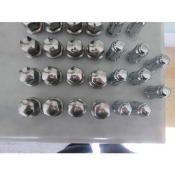 GORILLA LUG NUTS 14 mm x 1.50 S/D DUPLEX 6 &amp; 8 LUG  Wheel Lock 32 pcs with key