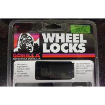 Gorilla Automotive - Chrome Flat Standard Mag Wheel Locks with Washer