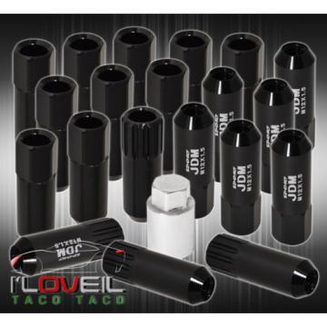 FOR ACURA M12x1.5MM LOCK LUG NUTS TRUCK SUV EXTERIOR 20 PIECES WHEELS KIT BLACK