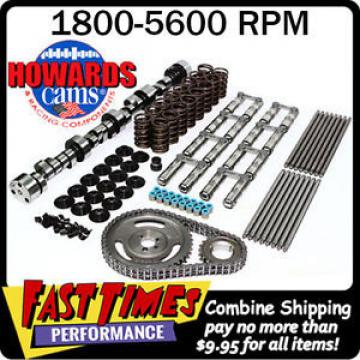HOWARD&#039;S BBC Chevy Retro-Fit Hyd Roller 278/288 595&#034;/601&#034; 112° Cam Camshaft Kit