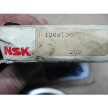 NSK 1208TNG Double Row Self-Aligning Bearing Size:40mm X 80mm X 18mm Metric Germ