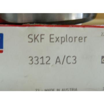 SKF 3312A/C3 Angular contact ball bearing. Double row.