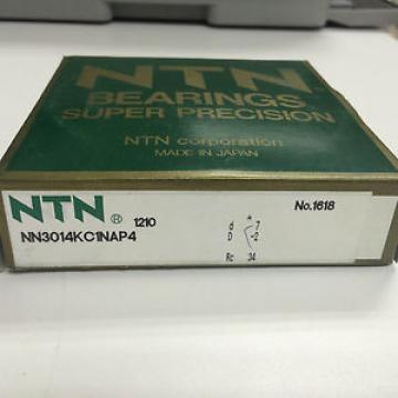 NTN, NN3014KC1NAP4,  Cylindrical BRG, Double Row, Bore  70mm