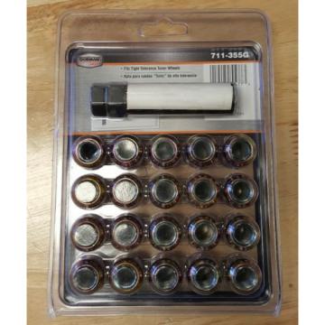 Dorman Spline-Drive Wheel Lock Kit 711-355G Acorn Nuts M12-1.50