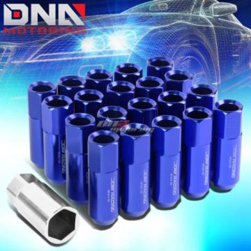 20 PCS BLUE M12X1.5 EXTENDED WHEEL LUG NUTS KEY FOR DTS STS DEVILLE CTS