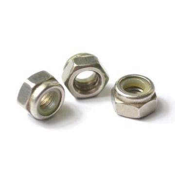 A2 Stainless Steel Nylon Insert Locking Nuts M2 2.5 3 4 Lock Nut QTY 50