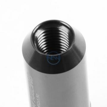 20pcs M12x1.5 Anodized 60mm Tuner Wheel Rim Locking Acorn Lug Nuts+Key Silver