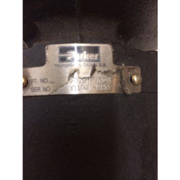 parker hydraulic pump Part Number 7029122048 Pump