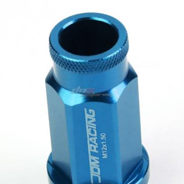 20 PCS CYAN M12X1.5 OPEN END WHEEL LUG NUTS KEY FOR DTS STS DEVILLE CTS